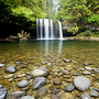 Wasserfall - Symbol für Wasseradern und natürliche Strömungen